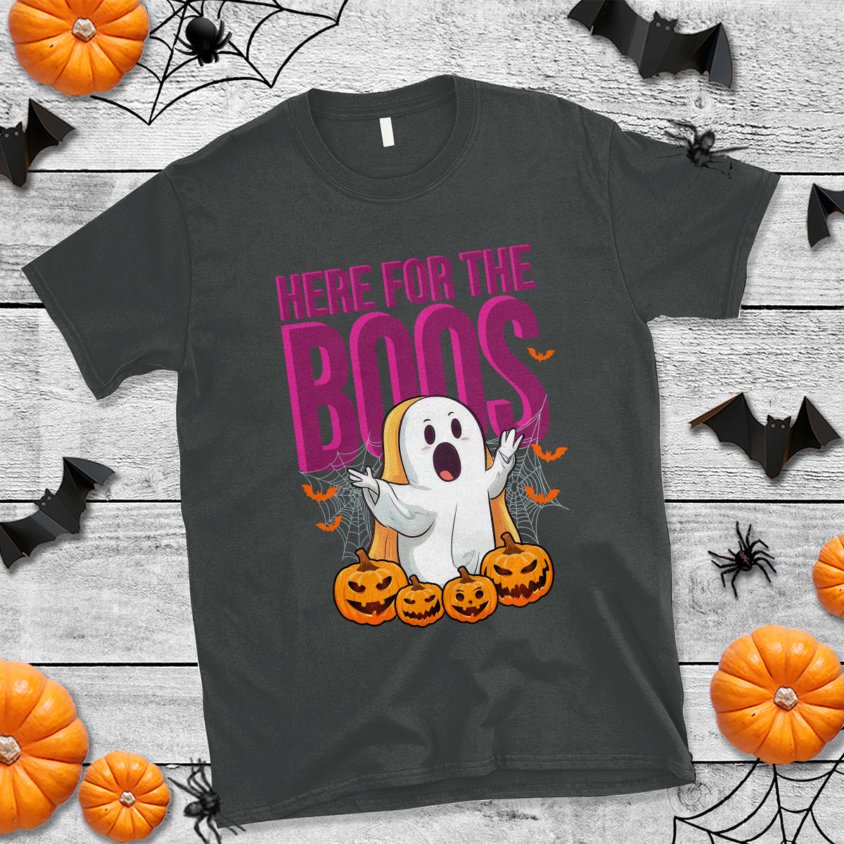 boo-sheet-t-shirt-here-for-the-boos-spooky-halloween-ghost-costume