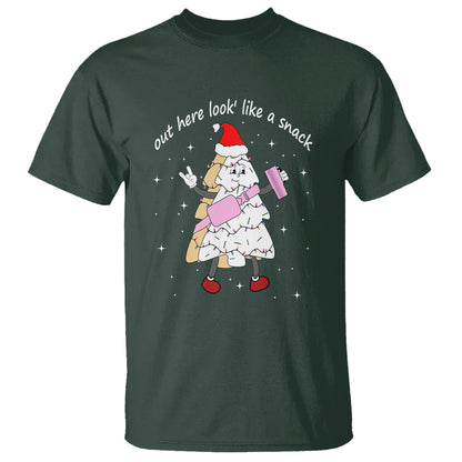 boujee-christmas-tree-cake-t-shirt-out-here-lookin-like-a-snack