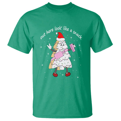 boujee-christmas-tree-cake-t-shirt-out-here-lookin-like-a-snack