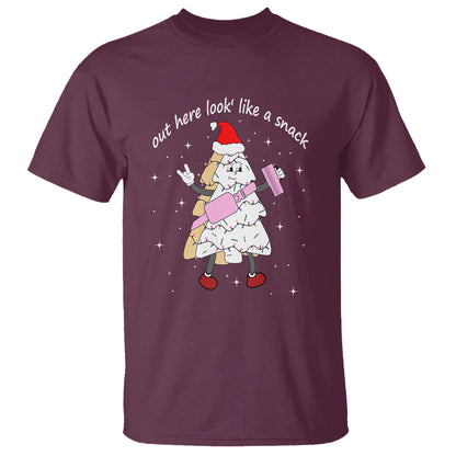 boujee-christmas-tree-cake-t-shirt-out-here-lookin-like-a-snack