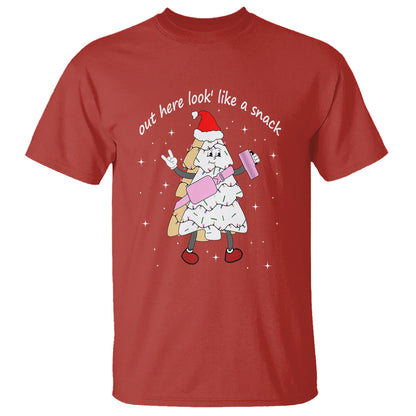 boujee-christmas-tree-cake-t-shirt-out-here-lookin-like-a-snack