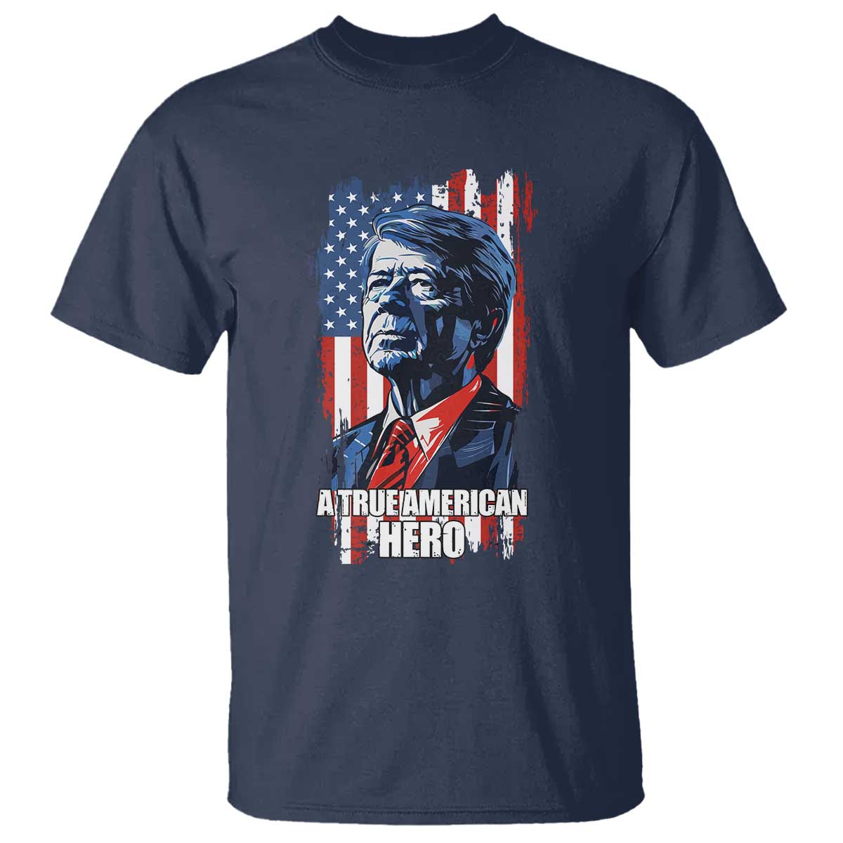 39th-president-jimmy-carter-t-shirt-true-american-hero-us-flag-presidents-day