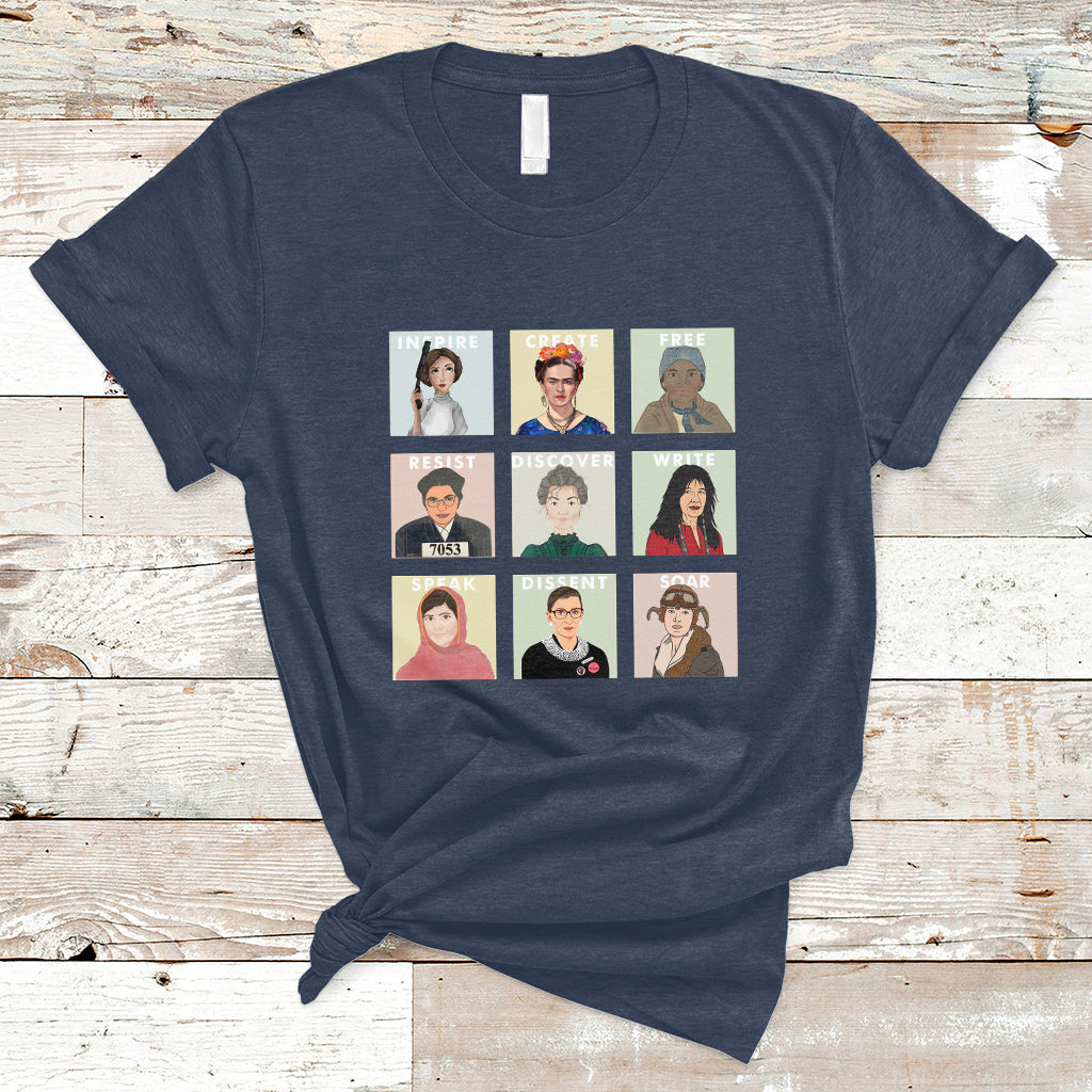 empowered-women-womens-history-month-mothers-day-apparel-t-shirt-ts02