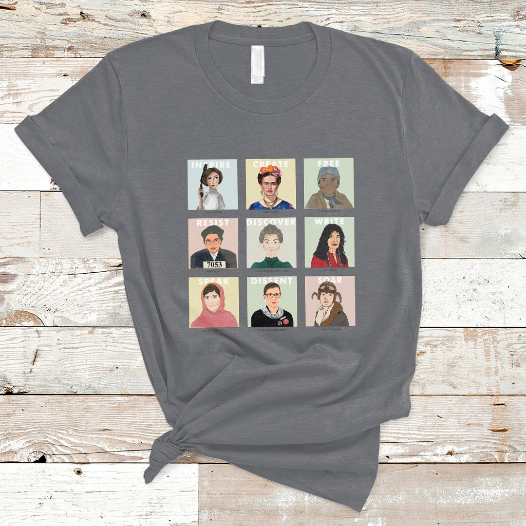 empowered-women-womens-history-month-mothers-day-apparel-t-shirt-ts02