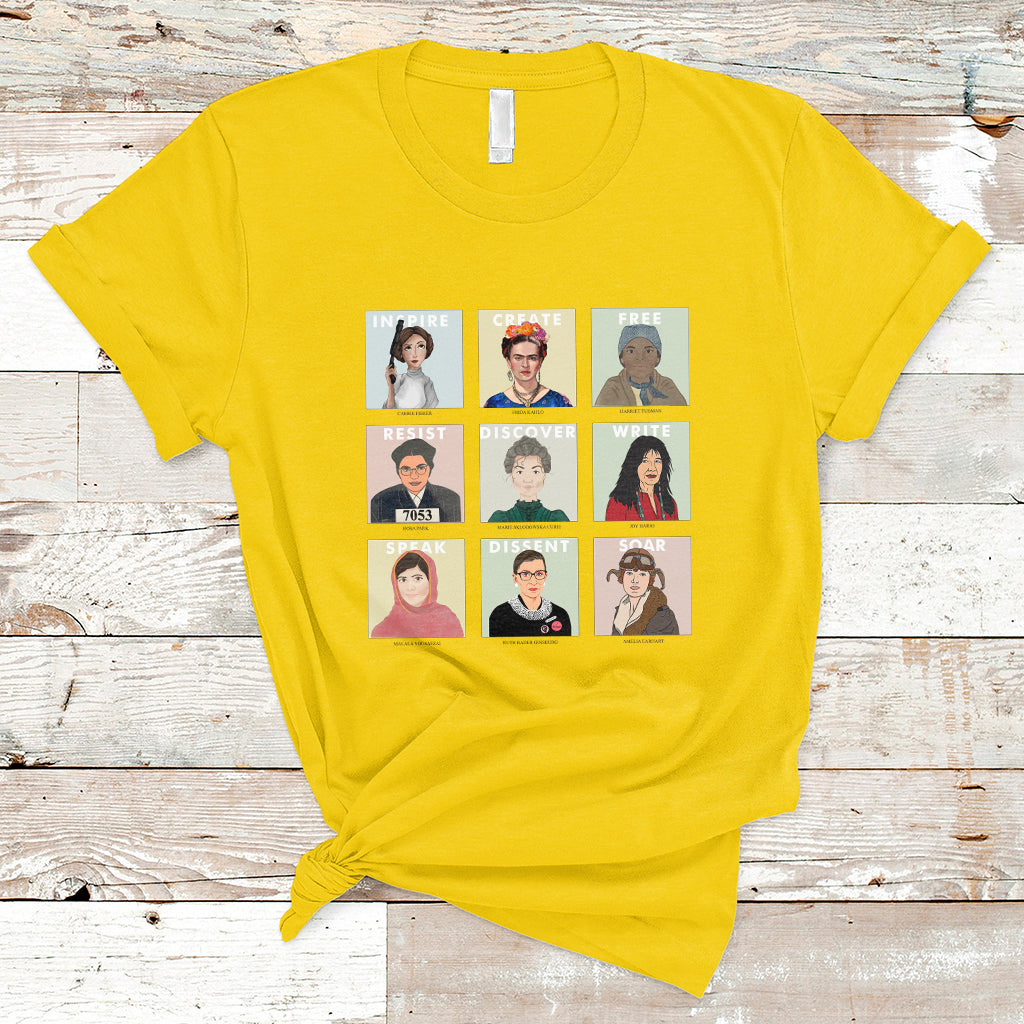 empowered-women-womens-history-month-mothers-day-apparel-t-shirt-ts02