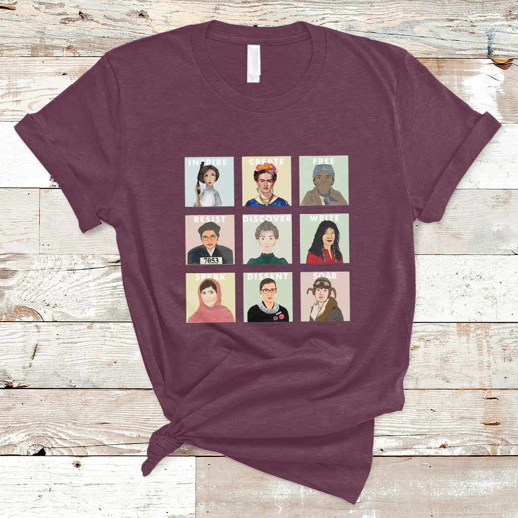 empowered-women-womens-history-month-mothers-day-apparel-t-shirt-ts02
