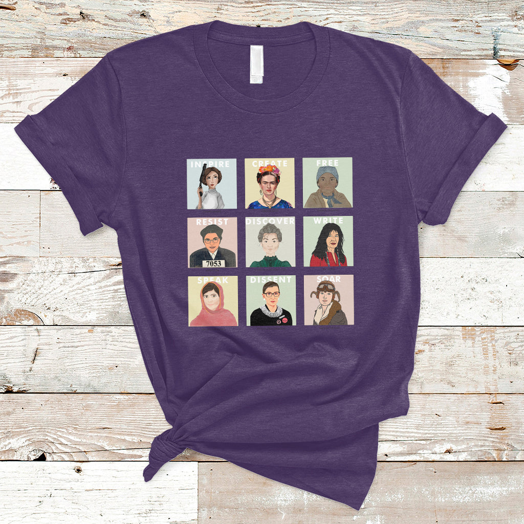 empowered-women-womens-history-month-mothers-day-apparel-t-shirt-ts02