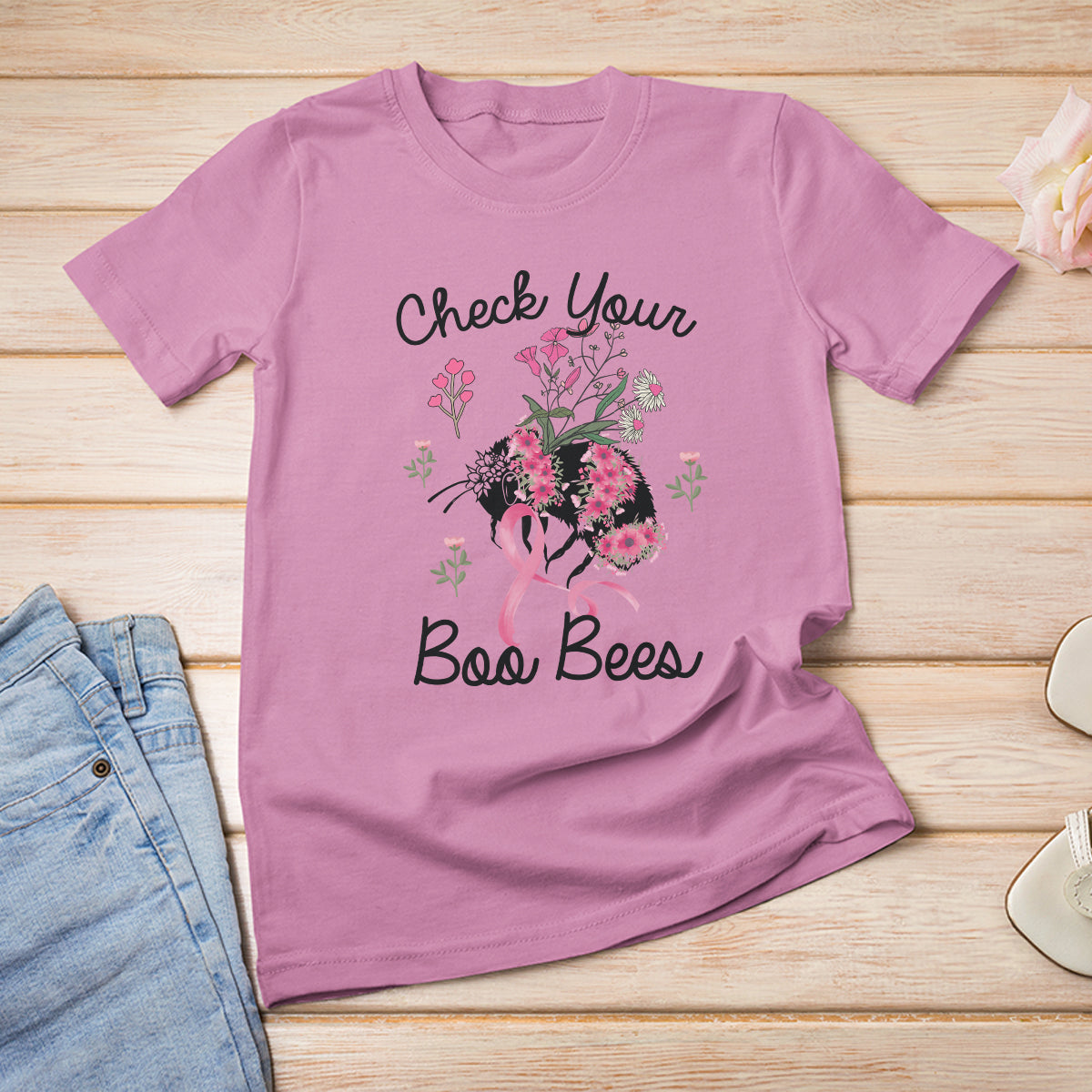 breast-cancer-awareness-t-shirt-check-your-boo-bees-pink-ribbon-support-squad