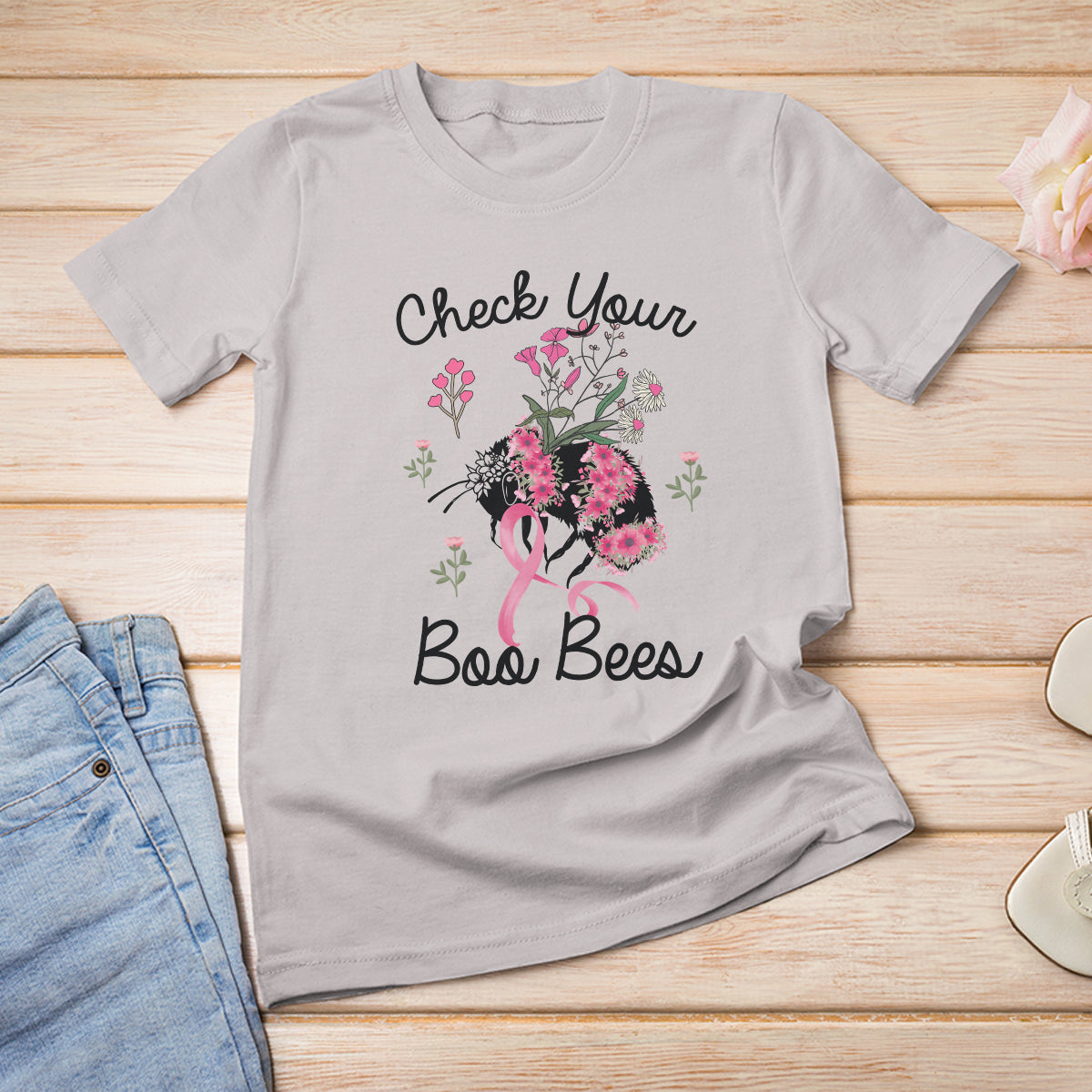 breast-cancer-awareness-t-shirt-check-your-boo-bees-pink-ribbon-support-squad