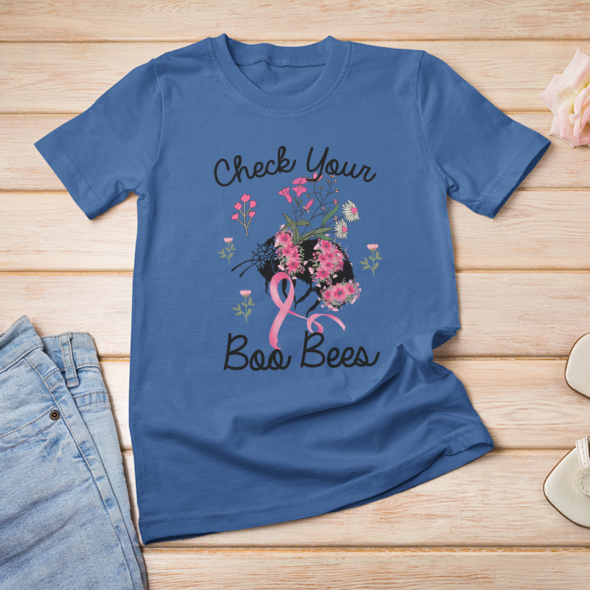 breast-cancer-awareness-t-shirt-check-your-boo-bees-pink-ribbon-support-squad