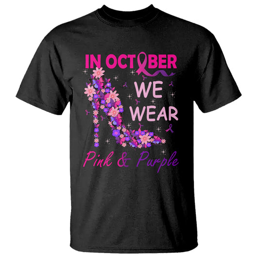 breast-cancer-and-domestic-violence-t-shirt-in-october-we-wear-pink-and-purple-floral-high-heel-support-women