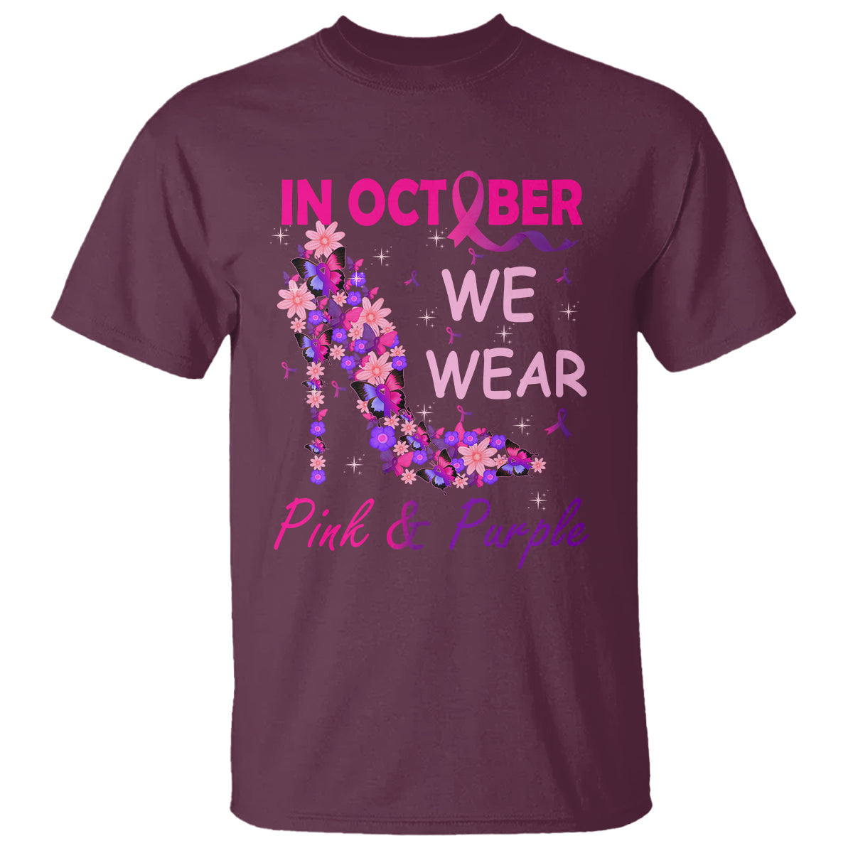 breast-cancer-and-domestic-violence-t-shirt-in-october-we-wear-pink-and-purple-floral-high-heel-support-women