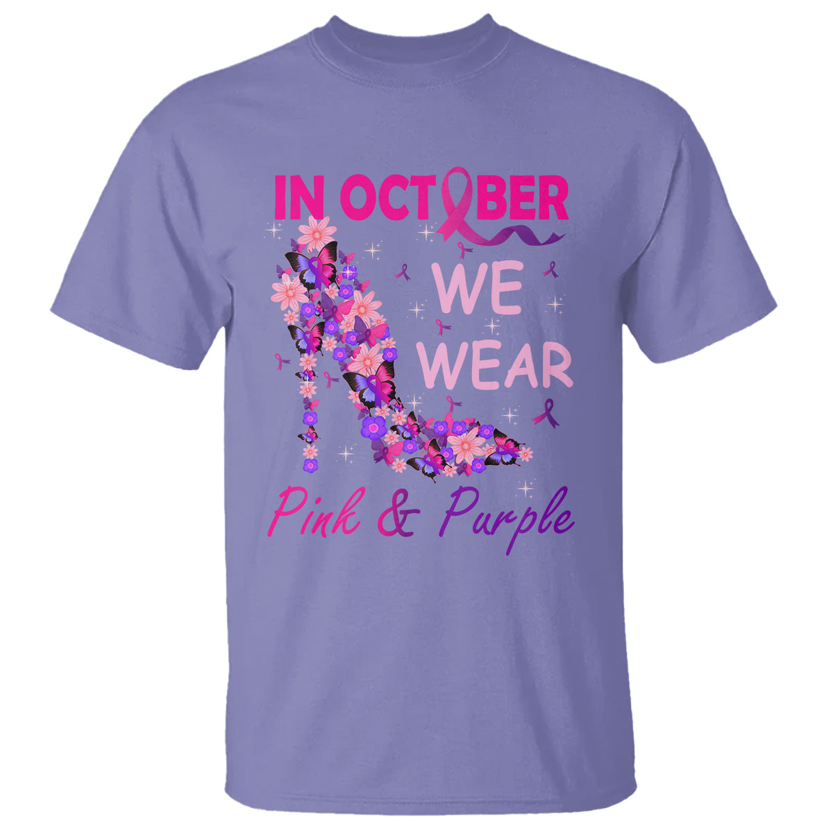 breast-cancer-and-domestic-violence-t-shirt-in-october-we-wear-pink-and-purple-floral-high-heel-support-women