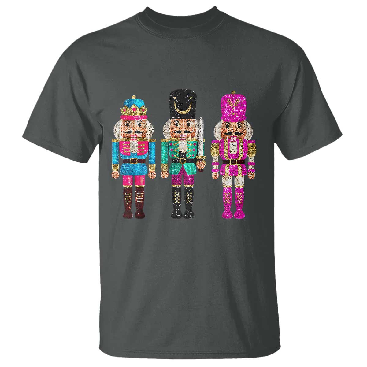 christmas-nutcracker-t-shirt-sequin-sparklle-festive-xmas-vintage