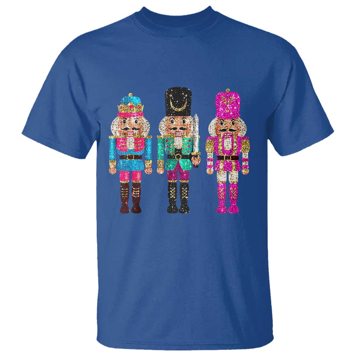 christmas-nutcracker-t-shirt-sequin-sparklle-festive-xmas-vintage