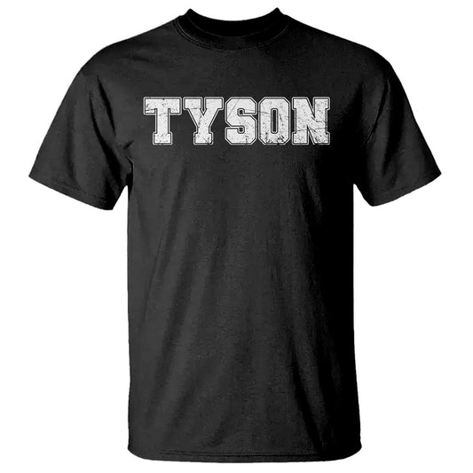team-tyson-t-shirt-family-personalized-name-retro-vintage-minimalism