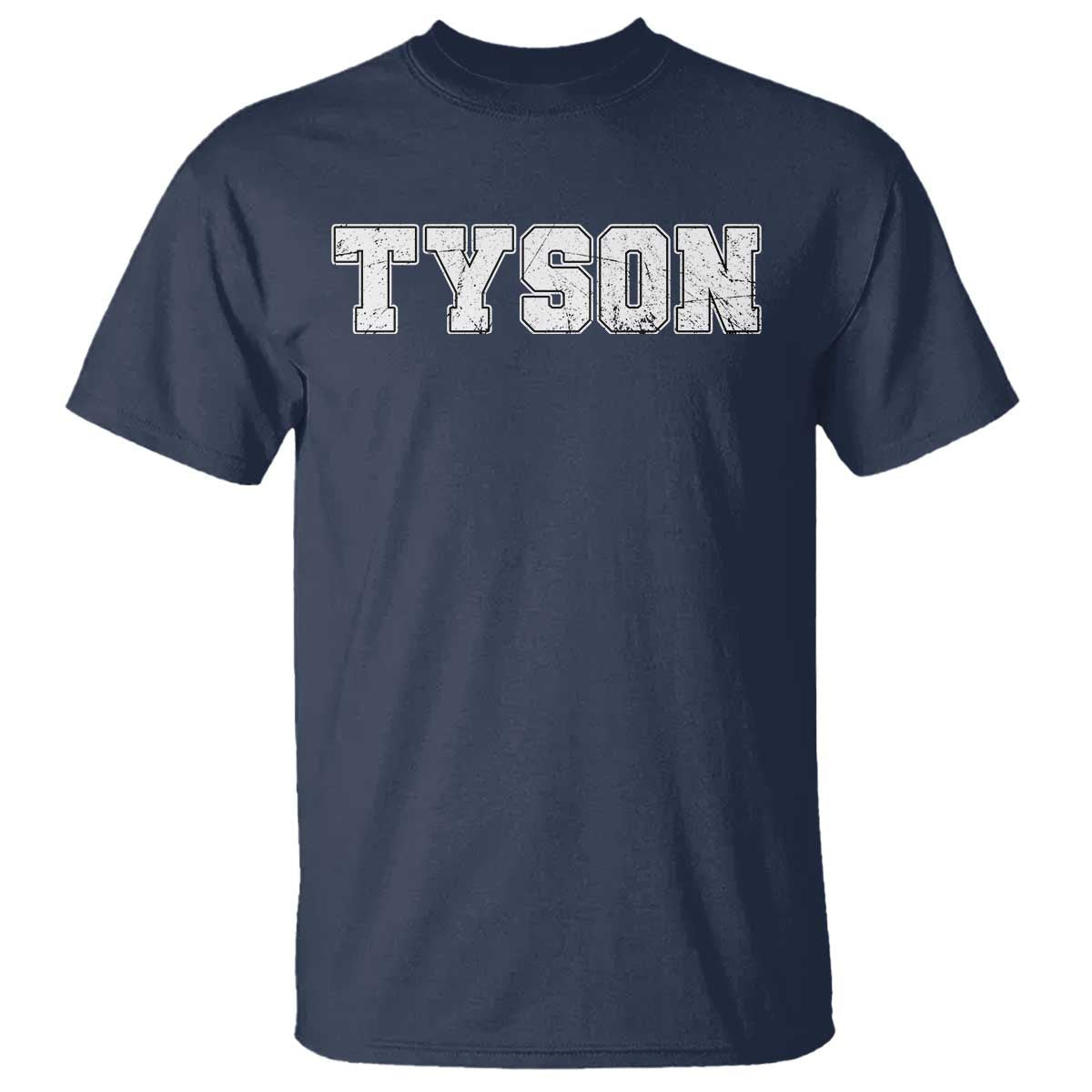team-tyson-t-shirt-family-personalized-name-retro-vintage-minimalism