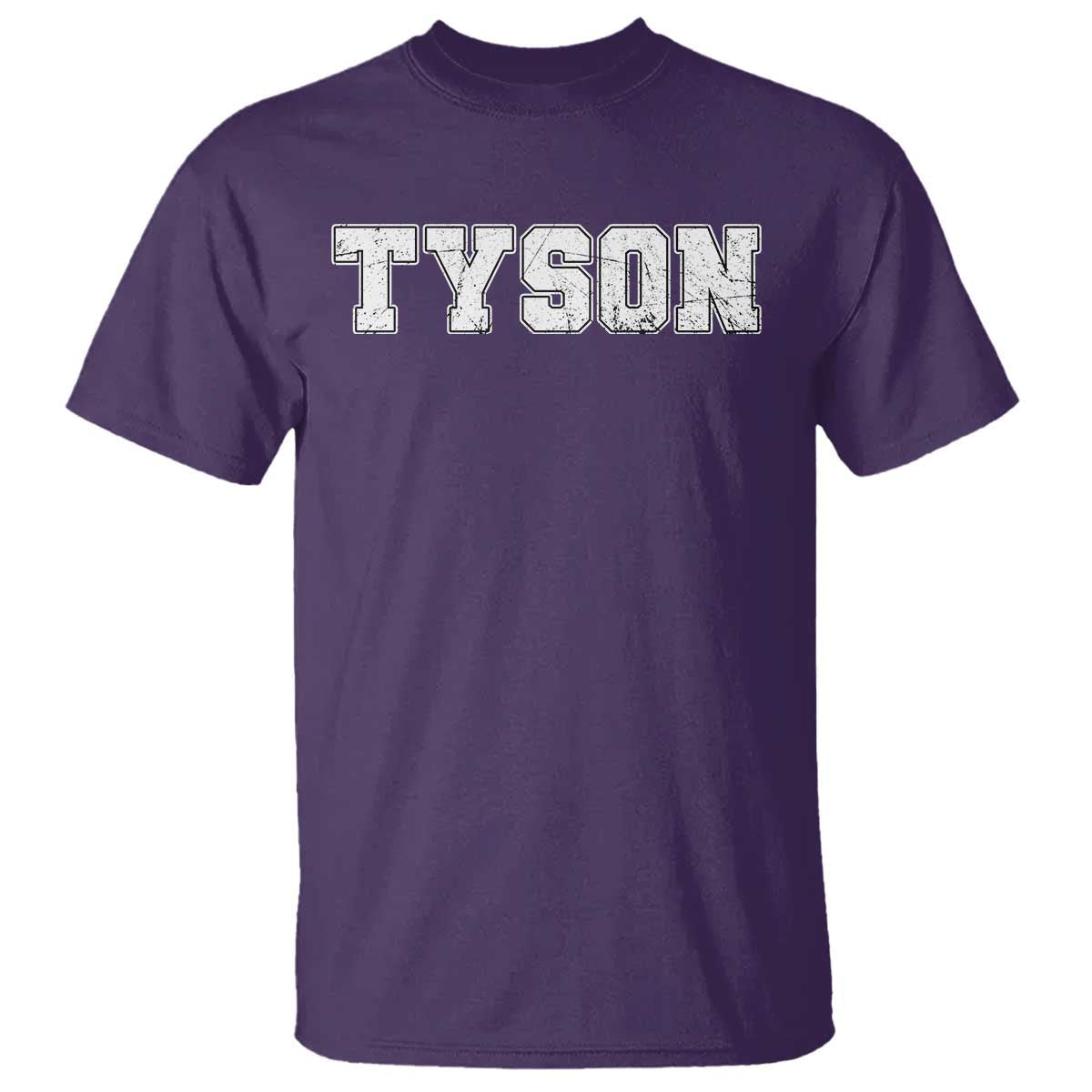 team-tyson-t-shirt-family-personalized-name-retro-vintage-minimalism