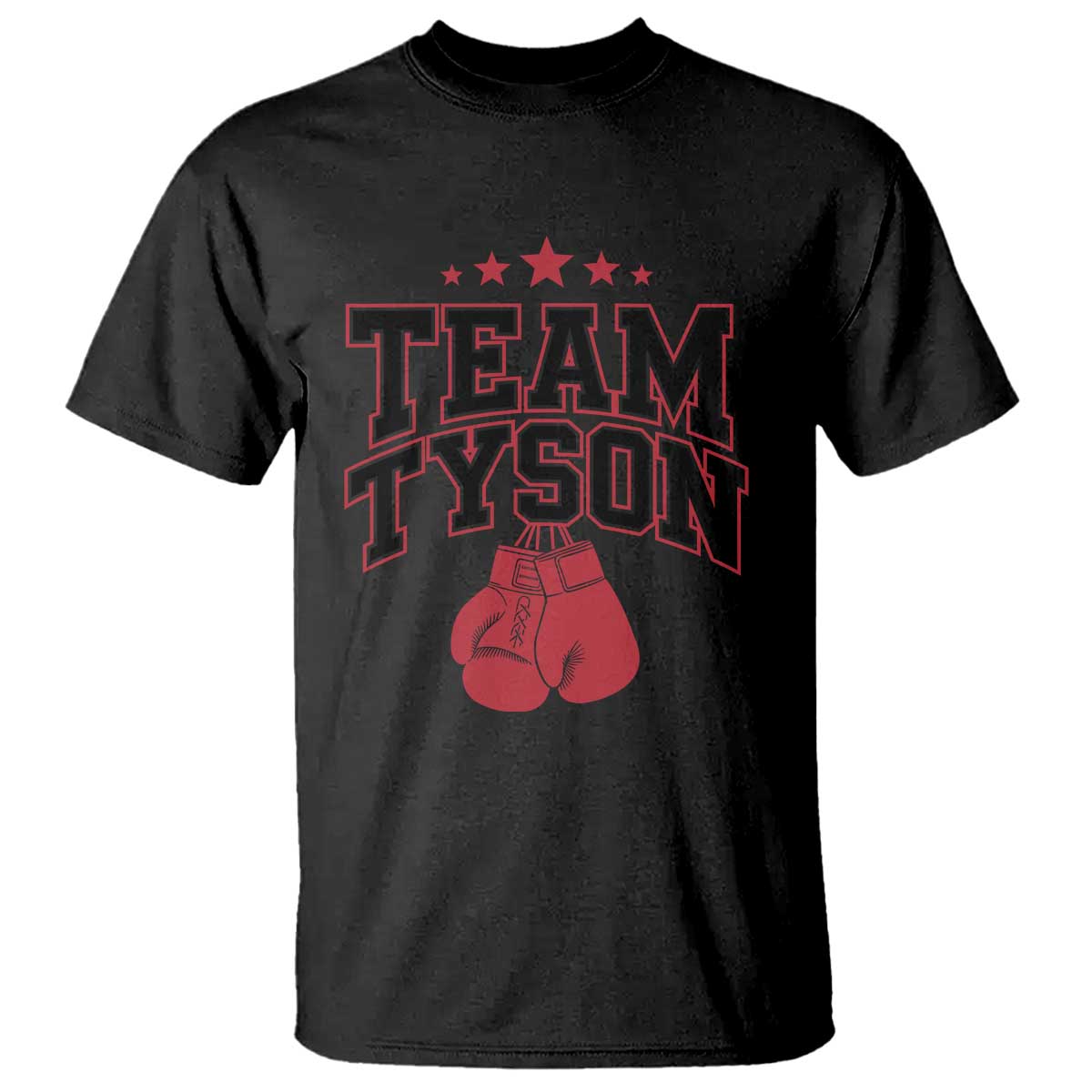 team-tyson-t-shirt-family-personalized-name-retro-red