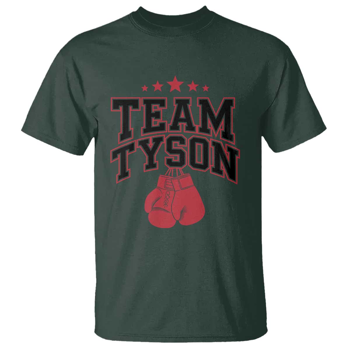 team-tyson-t-shirt-family-personalized-name-retro-red