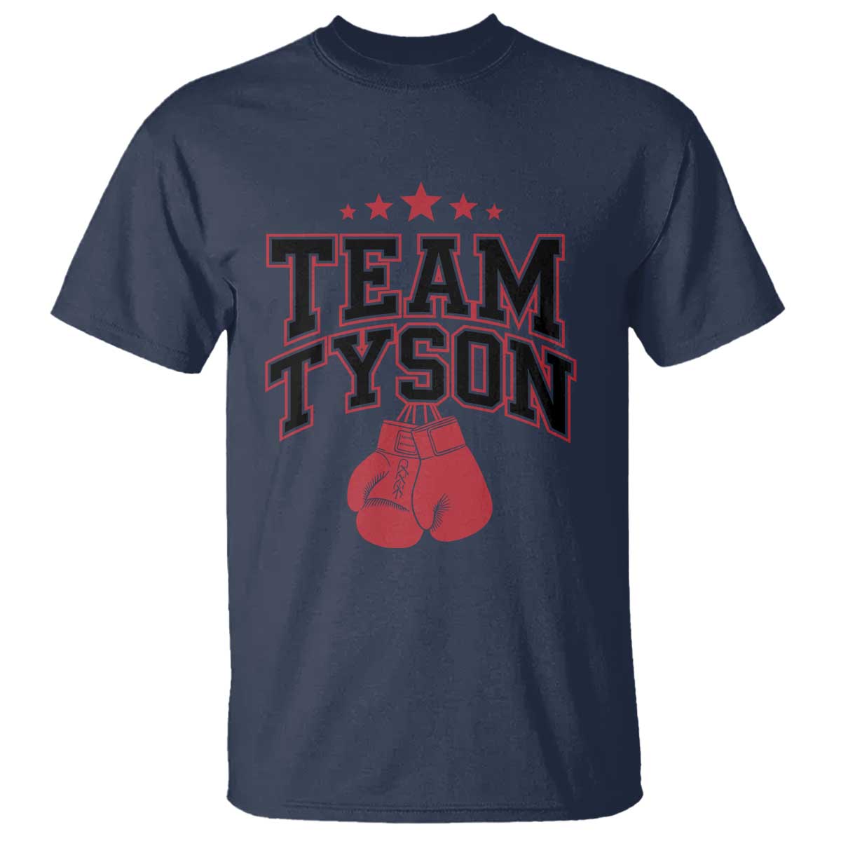 team-tyson-t-shirt-family-personalized-name-retro-red