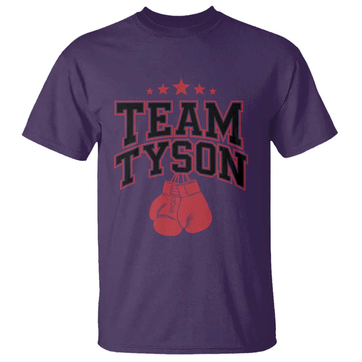 team-tyson-t-shirt-family-personalized-name-retro-red