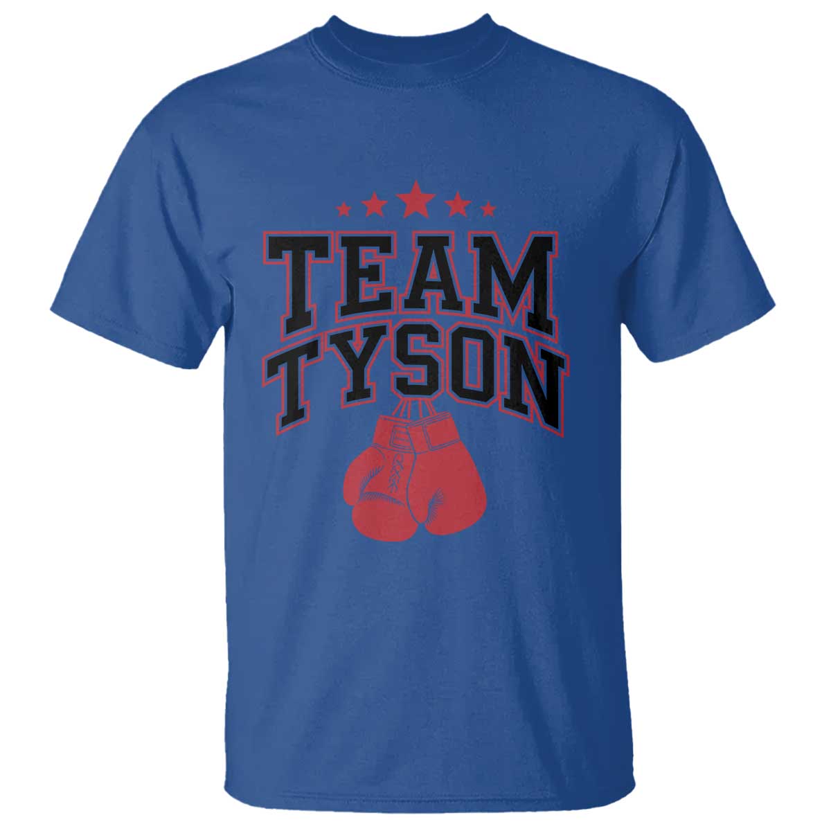 team-tyson-t-shirt-family-personalized-name-retro-red