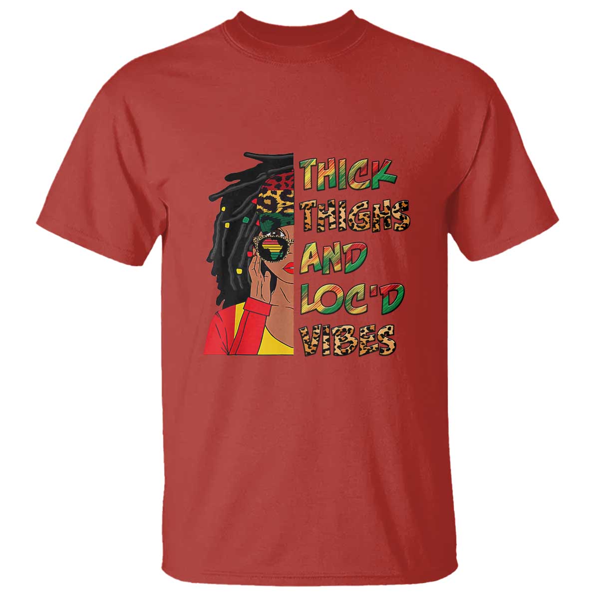 thick-thighs-and-locd-vibes-proud-african-melanin-women-t-shirt-ts02