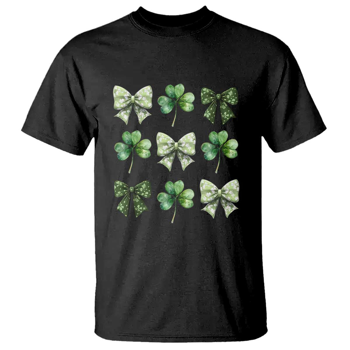 st-patricks-day-coquette-bow-t-shirt-lucky-shamrock-aesthetic