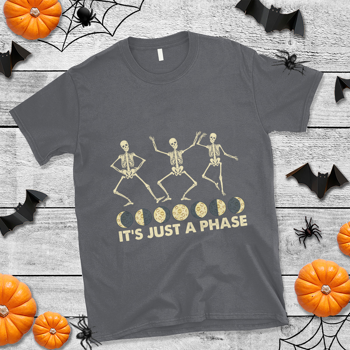 its-just-a-phase-moon-cycle-phases-of-the-moon-astronomy-skeleton-dancing-t-shirt-ts02