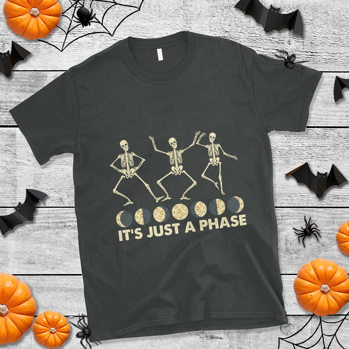its-just-a-phase-moon-cycle-phases-of-the-moon-astronomy-skeleton-dancing-t-shirt-ts02