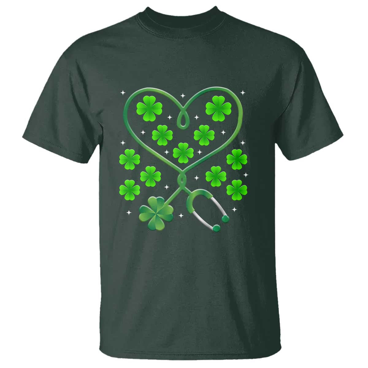 funny-nurse-st-patricks-day-t-shirt-nursing-stethoscope-green-clover-shamrock