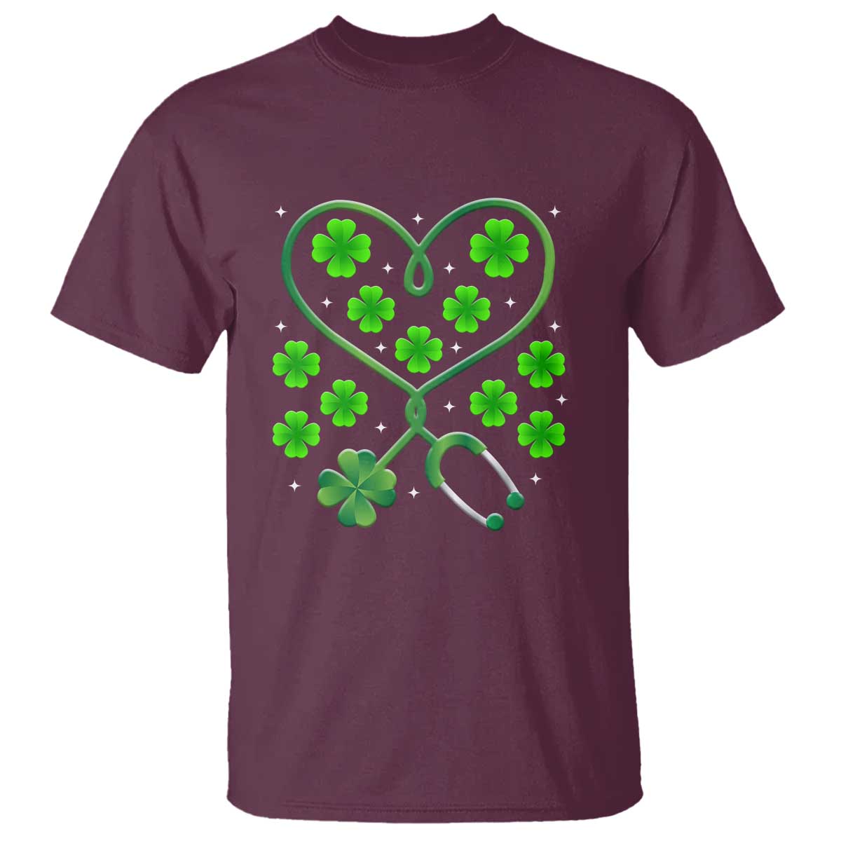 funny-nurse-st-patricks-day-t-shirt-nursing-stethoscope-green-clover-shamrock
