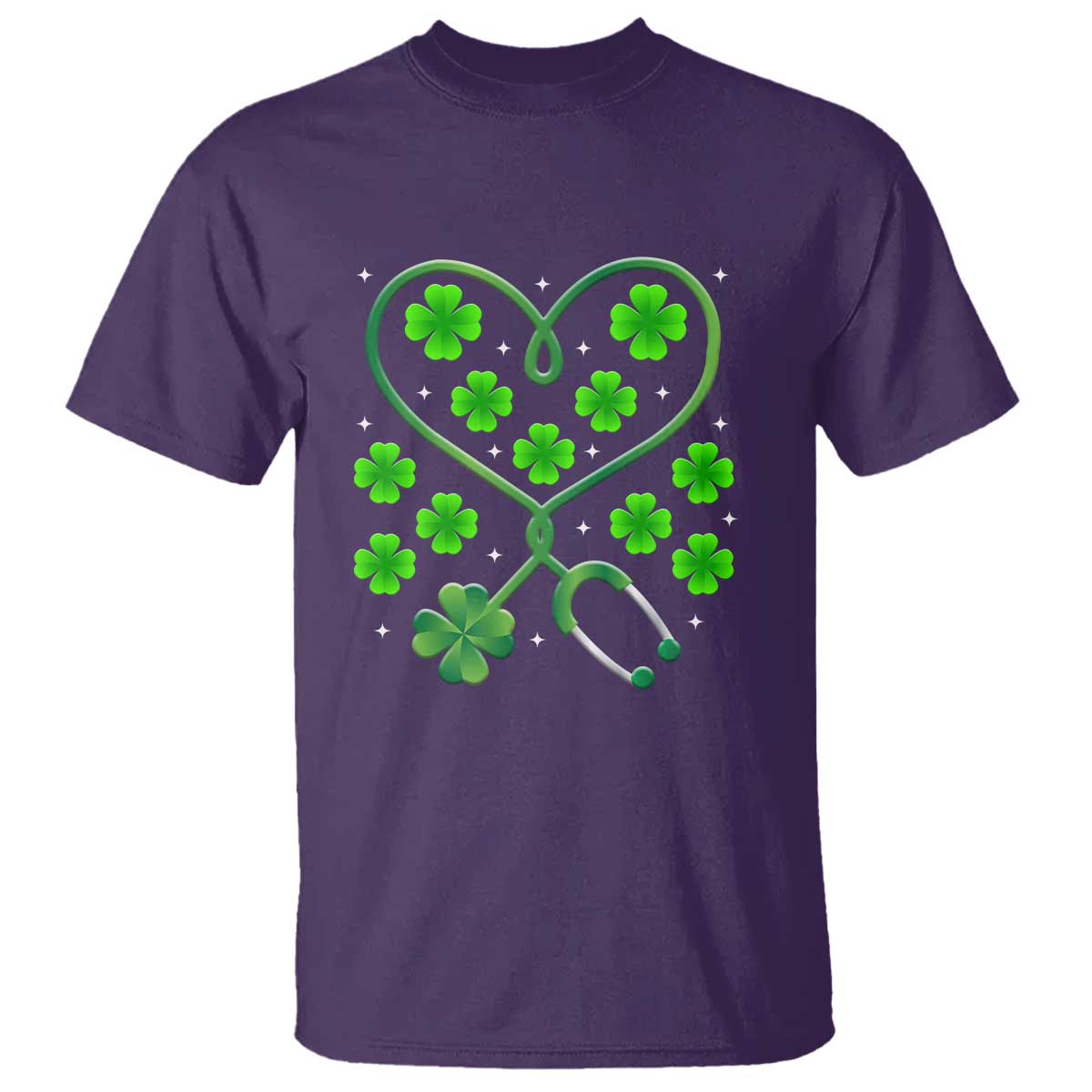 funny-nurse-st-patricks-day-t-shirt-nursing-stethoscope-green-clover-shamrock