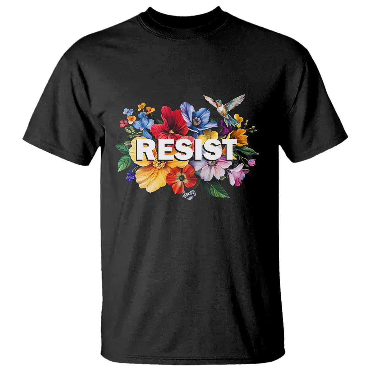 resist-floral-t-shirt-retro-botanical-graphic