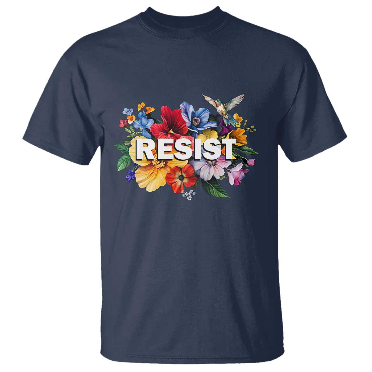 resist-floral-t-shirt-retro-botanical-graphic