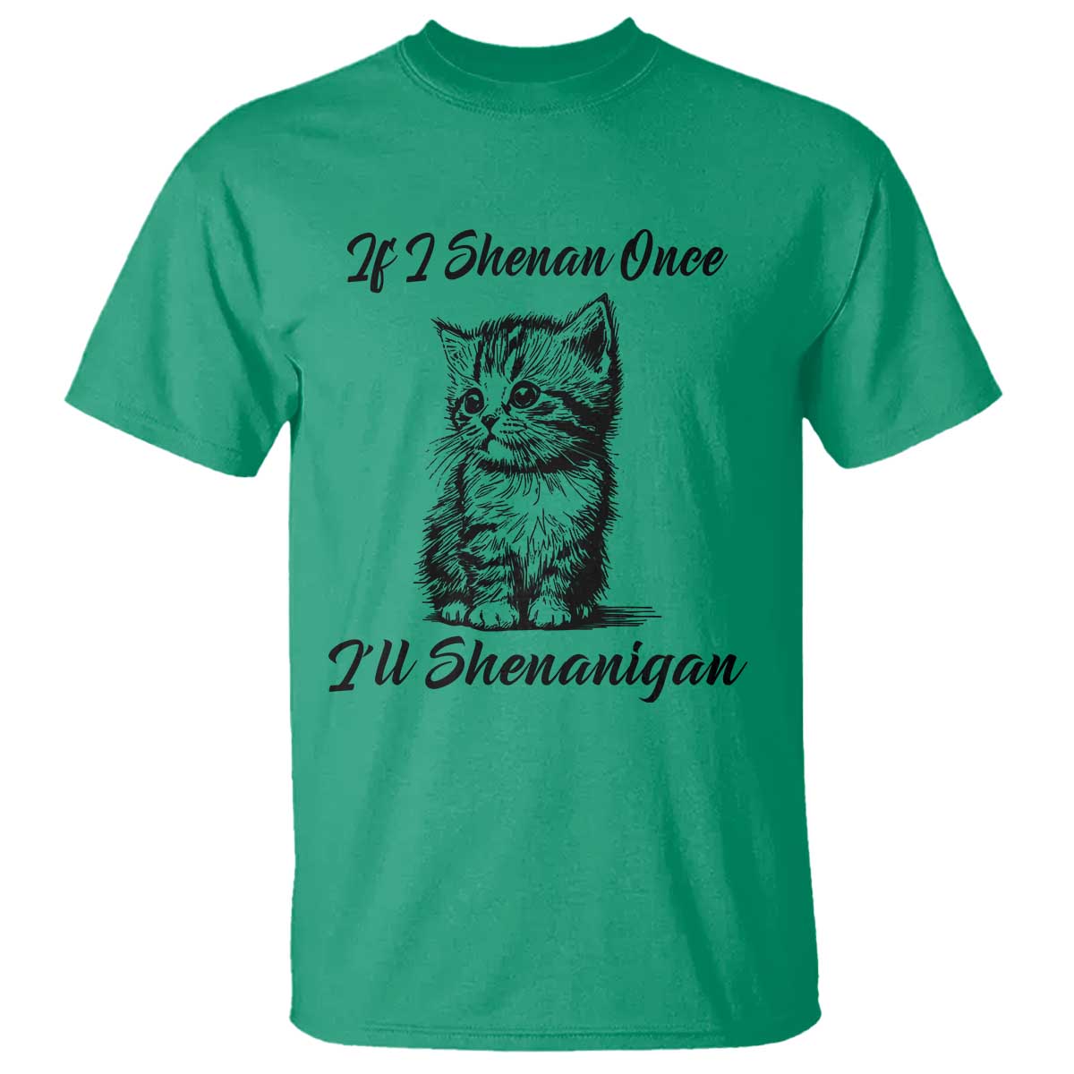 cute-cat-st-patricks-day-t-shirt-if-i-shenan-once-ill-shenanigan