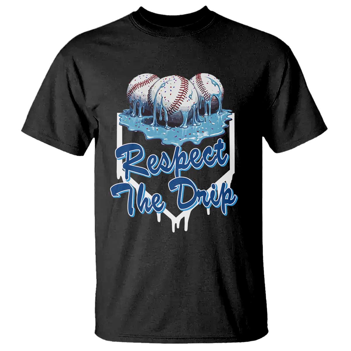 respect-the-drip-baseball-t-shirt-driping-ice-cream-sport-lover