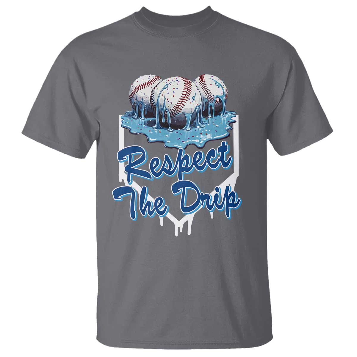 respect-the-drip-baseball-t-shirt-driping-ice-cream-sport-lover