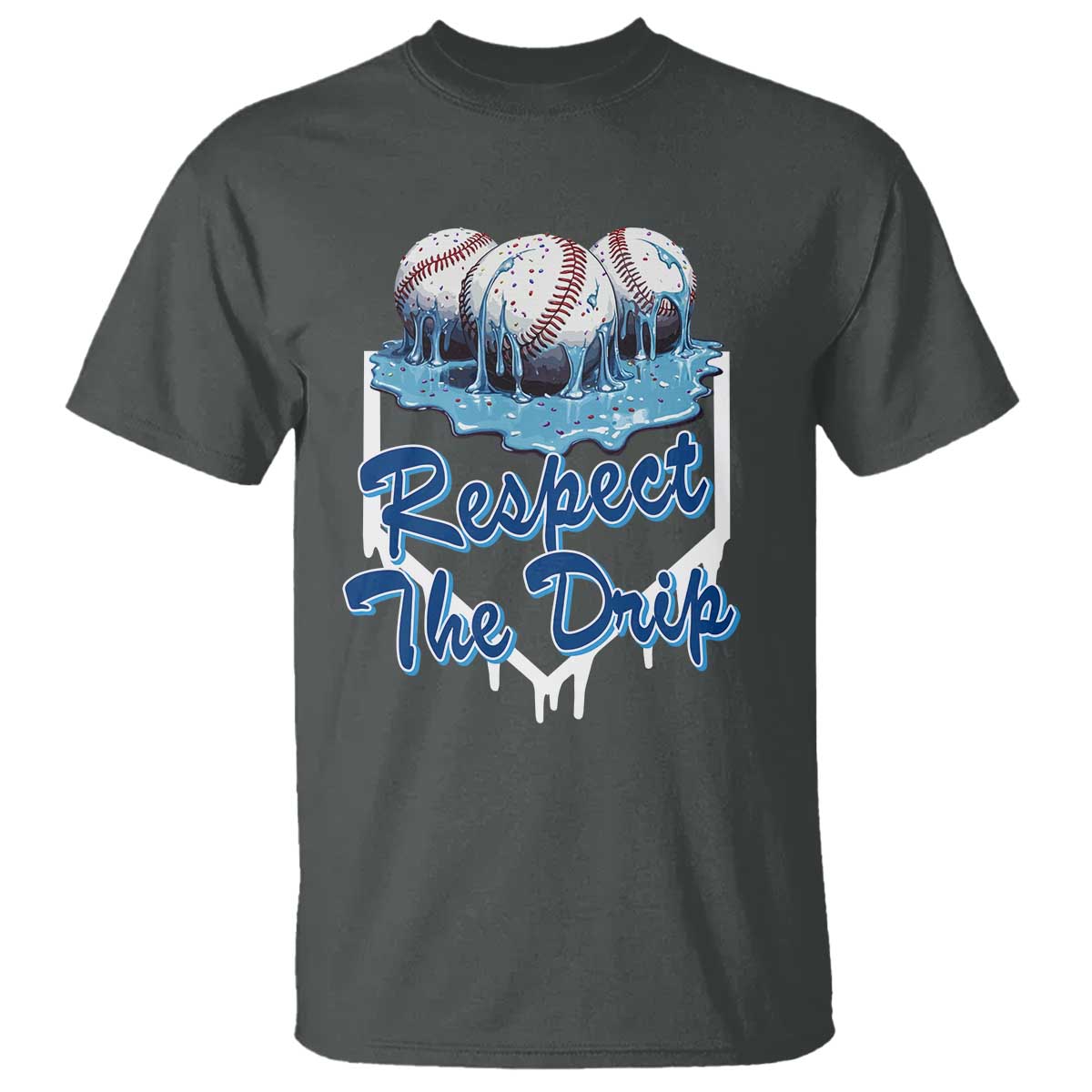 respect-the-drip-baseball-t-shirt-driping-ice-cream-sport-lover