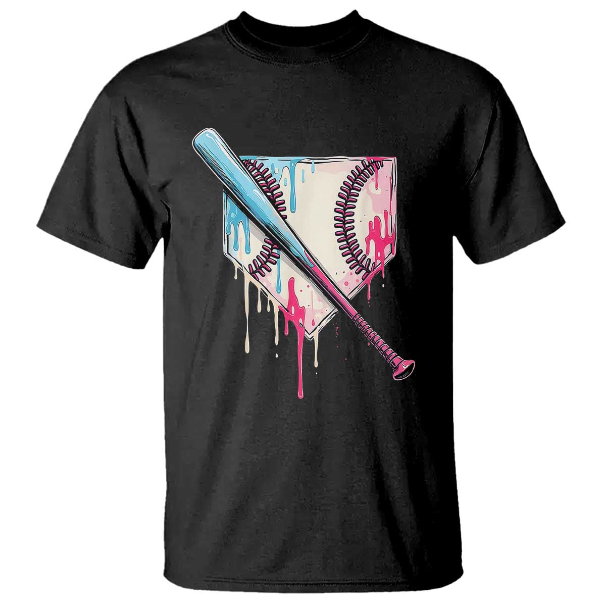 baseball-home-plate-drip-with-sprinkles-t-shirt