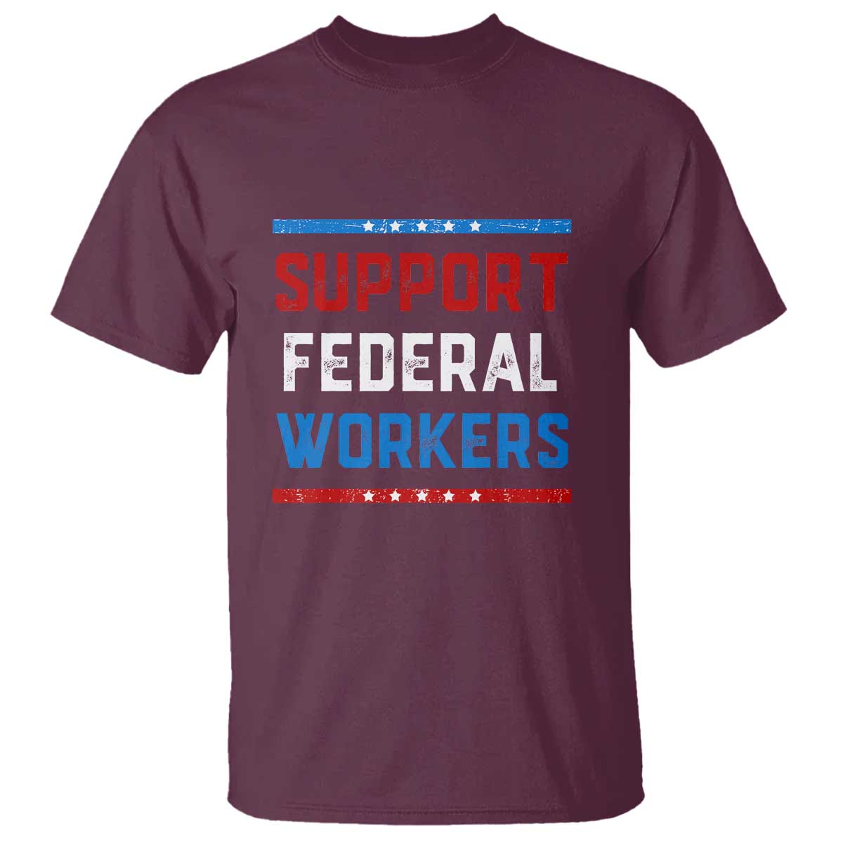support-federal-workers-t-shirt-patriotic-protect-defend-employee-solidarity
