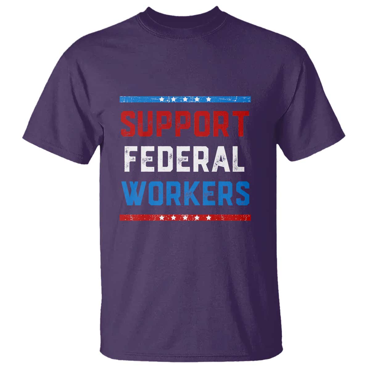 support-federal-workers-t-shirt-patriotic-protect-defend-employee-solidarity