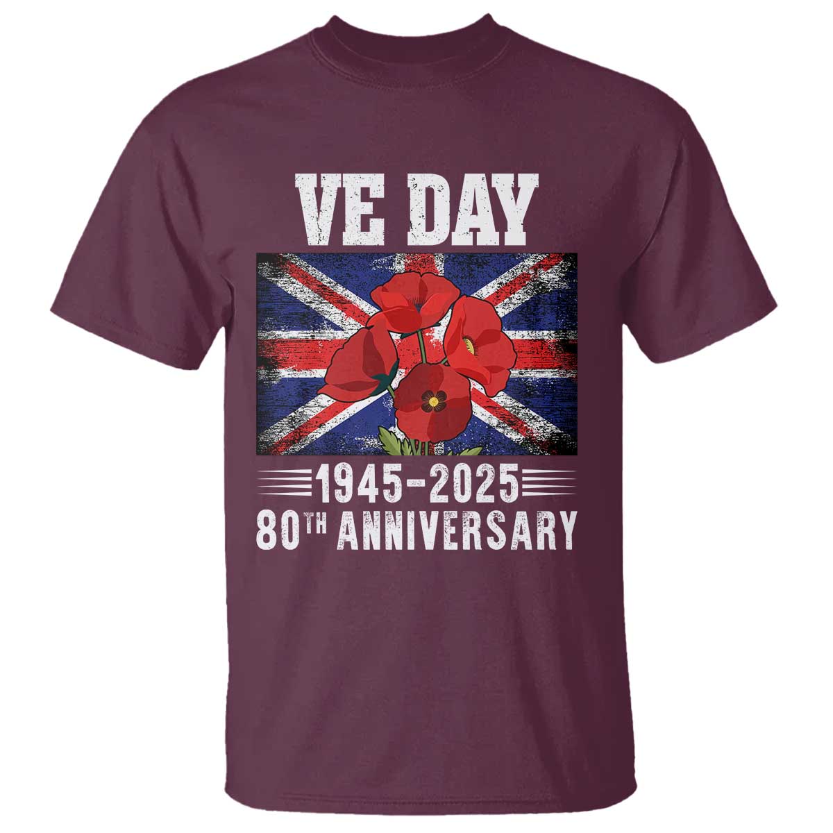 ve-day-80th-anniversary-t-shirt-2025-celebration-union-flag-poppies-wwii-remembrance