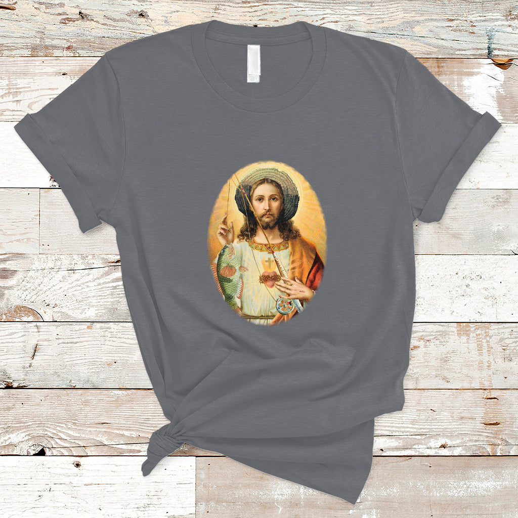 funny-fishing-t-shirt-funny-jesus-gone-fishing-jesus-relaxing-funny-fishing-gifts-for-men-women-fisherman