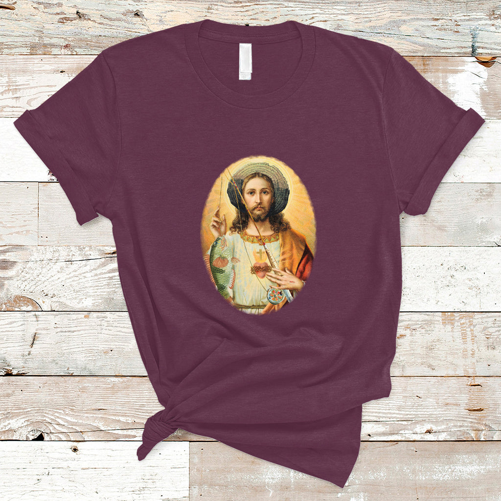 funny-fishing-t-shirt-funny-jesus-gone-fishing-jesus-relaxing-funny-fishing-gifts-for-men-women-fisherman