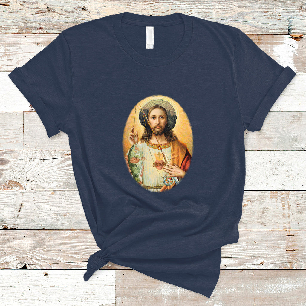 funny-fishing-t-shirt-funny-jesus-gone-fishing-jesus-relaxing-funny-fishing-gifts-for-men-women-fisherman
