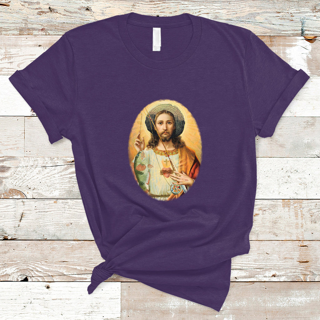 funny-fishing-t-shirt-funny-jesus-gone-fishing-jesus-relaxing-funny-fishing-gifts-for-men-women-fisherman