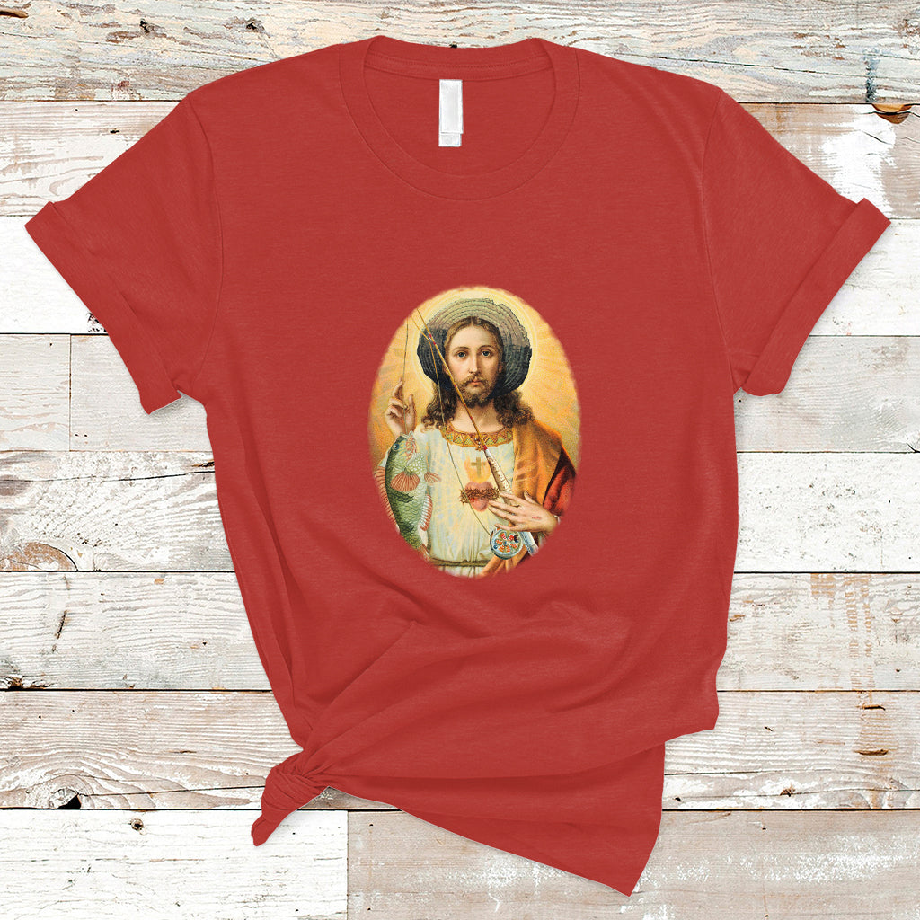 funny-fishing-t-shirt-funny-jesus-gone-fishing-jesus-relaxing-funny-fishing-gifts-for-men-women-fisherman