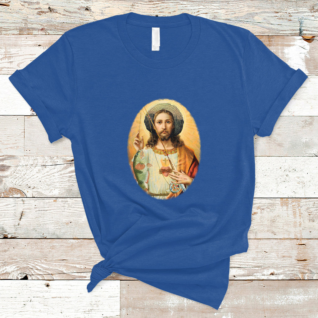 funny-fishing-t-shirt-funny-jesus-gone-fishing-jesus-relaxing-funny-fishing-gifts-for-men-women-fisherman